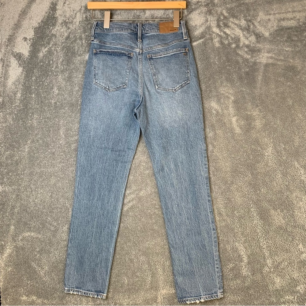 Madewell The Pefect Vintage Jean High Rise Medium Wash Stretch Denim Size 25 - Picture 7 of 16